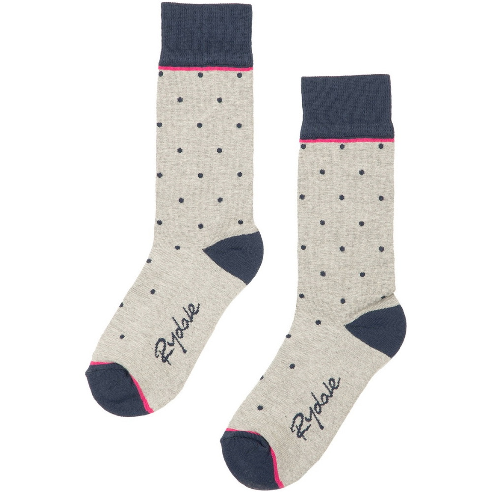 2025 Rydale Damen Dotty Knöchel Socken 407090 - Grey